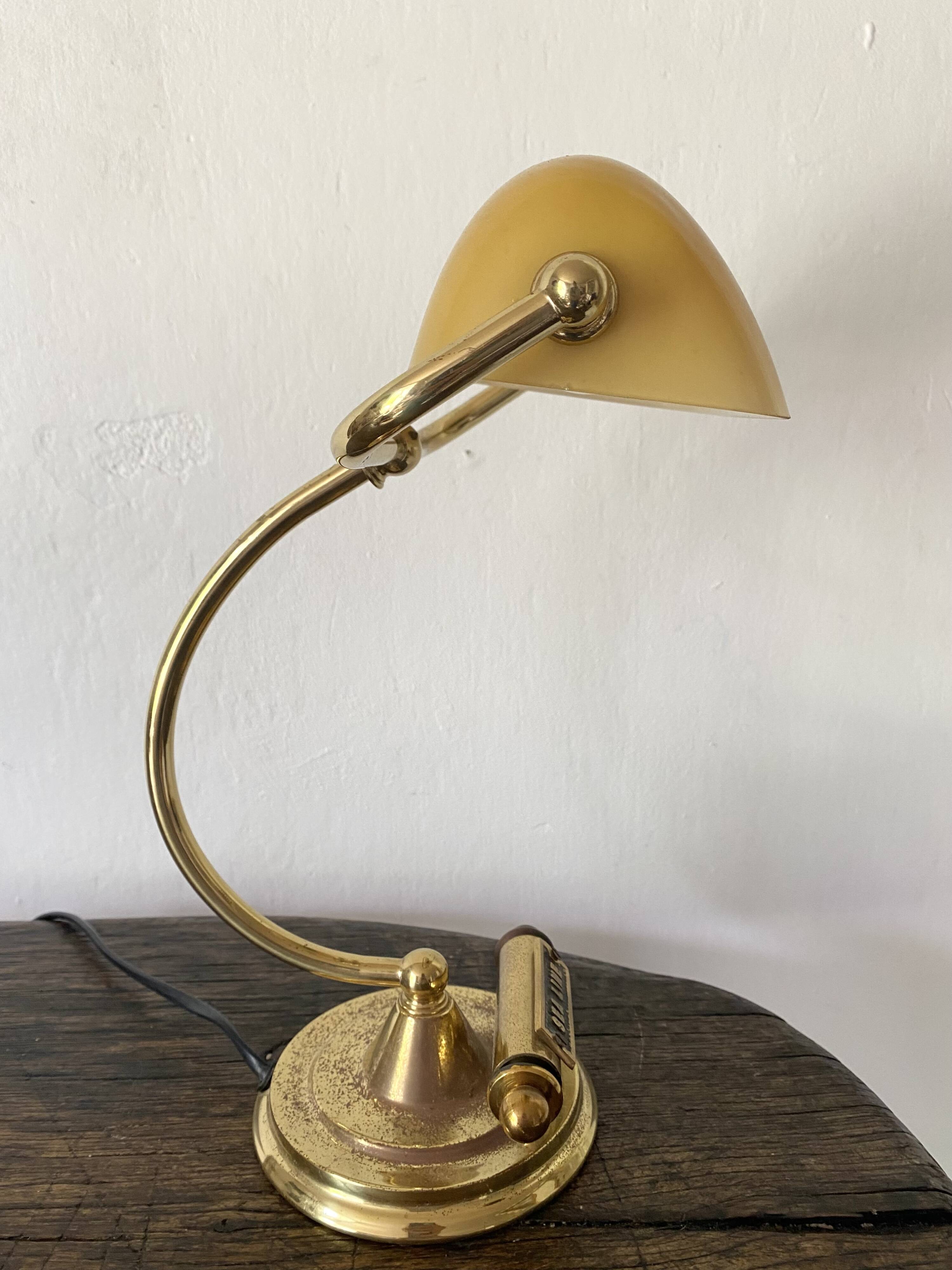 Notary, banker, sealine marine decor desk lamp