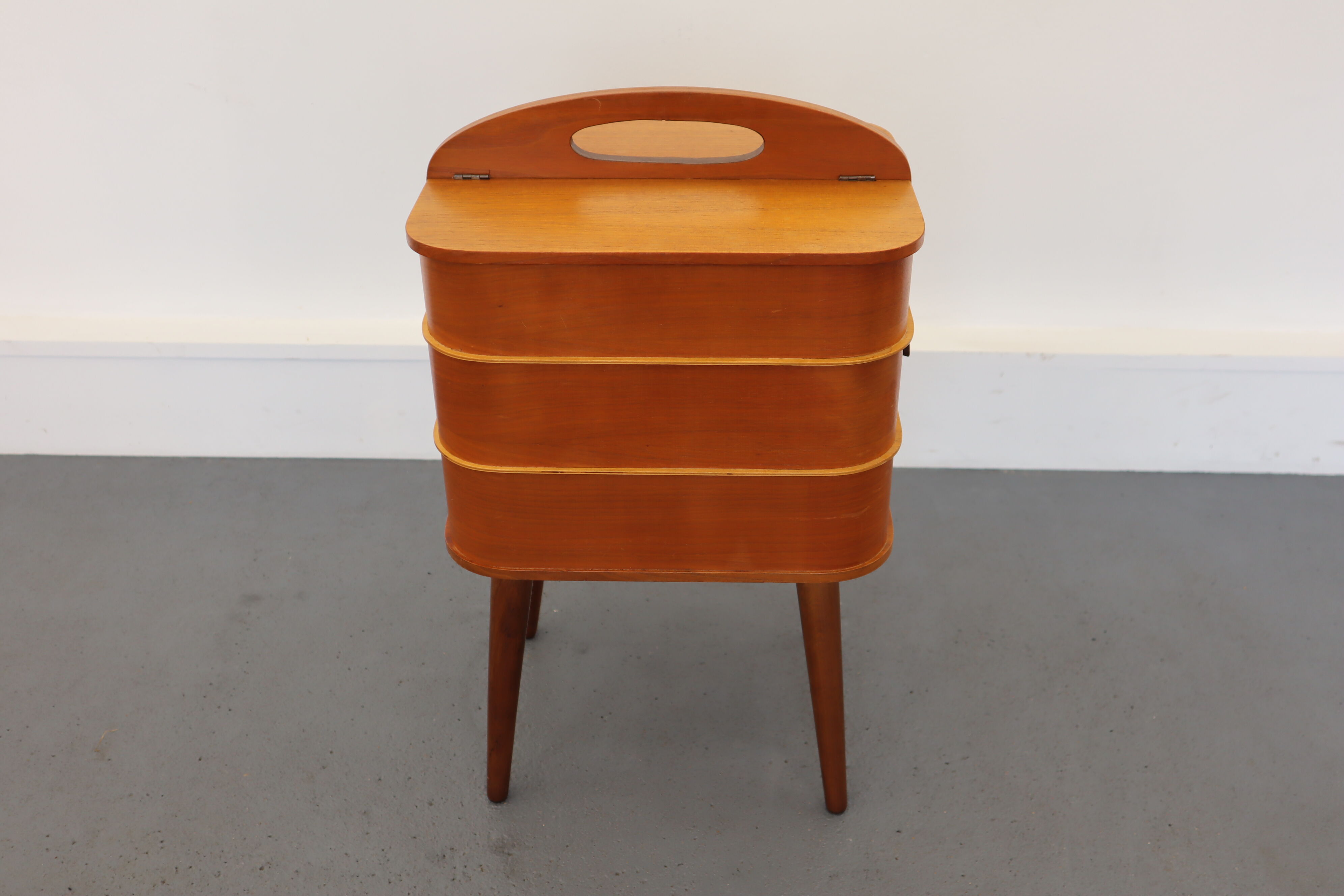 Wooden Sewing Cabinet, 1960s
