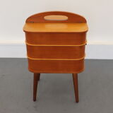 Wooden Sewing Cabinet, 1960s