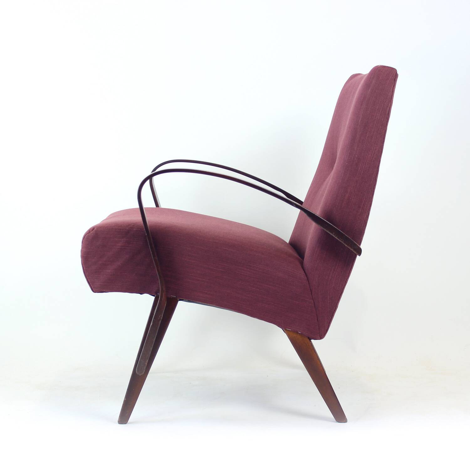 1960s Armchair By Jaroslav šmídek For Ton, Czechoslovakia