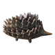 Nesting hedgehog ashtrays