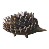 Nesting hedgehog ashtrays