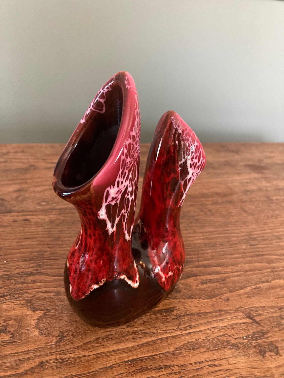 Vallauris double vase