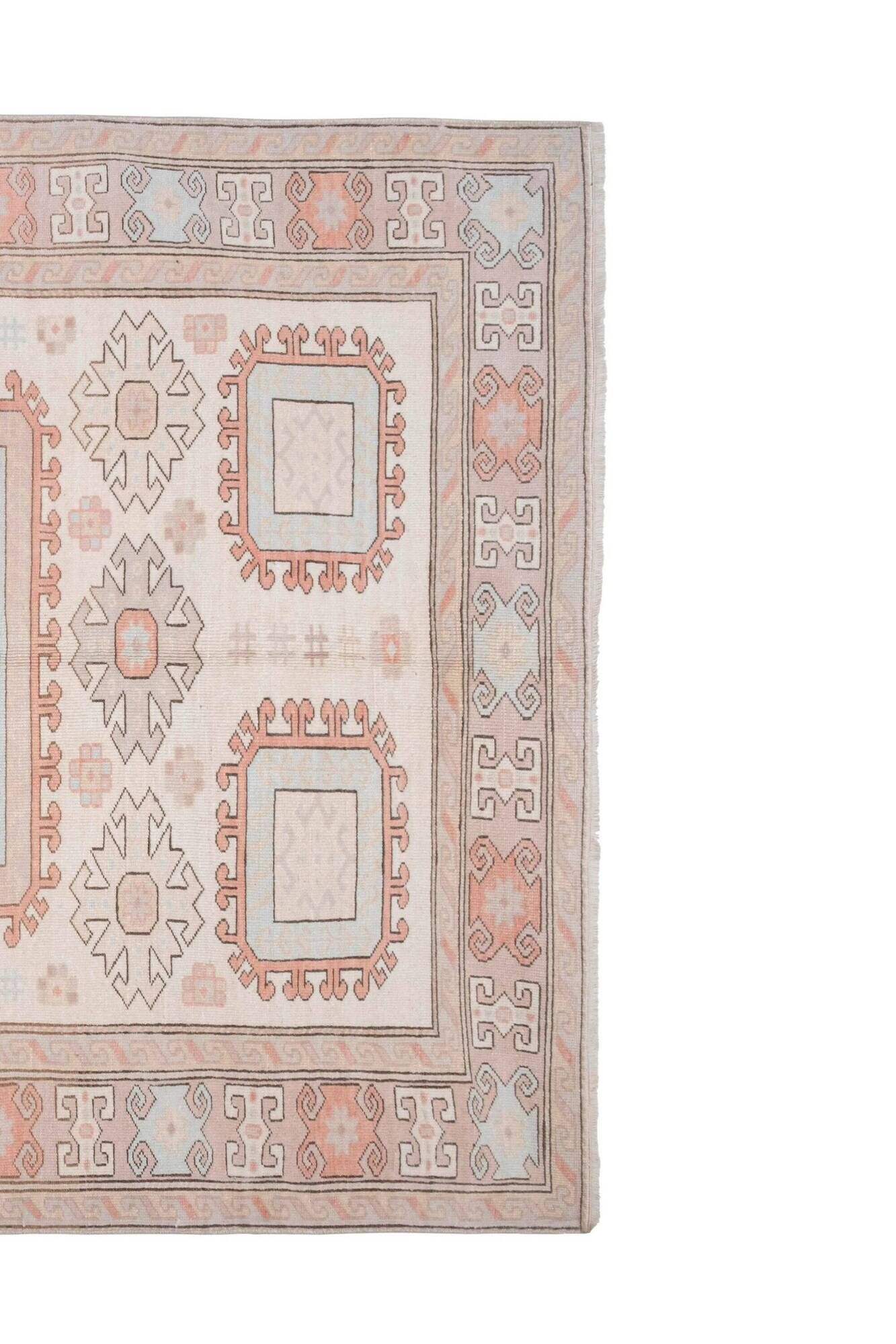 Vintage Turkish Oushak rug 173x235 cm