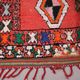 Red Vintage Moroccan rug 186 x 362 cm - Berber Wool Rug - Handmade Rug Boho