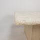 Italian Travertine Coffee Table, 1980s
