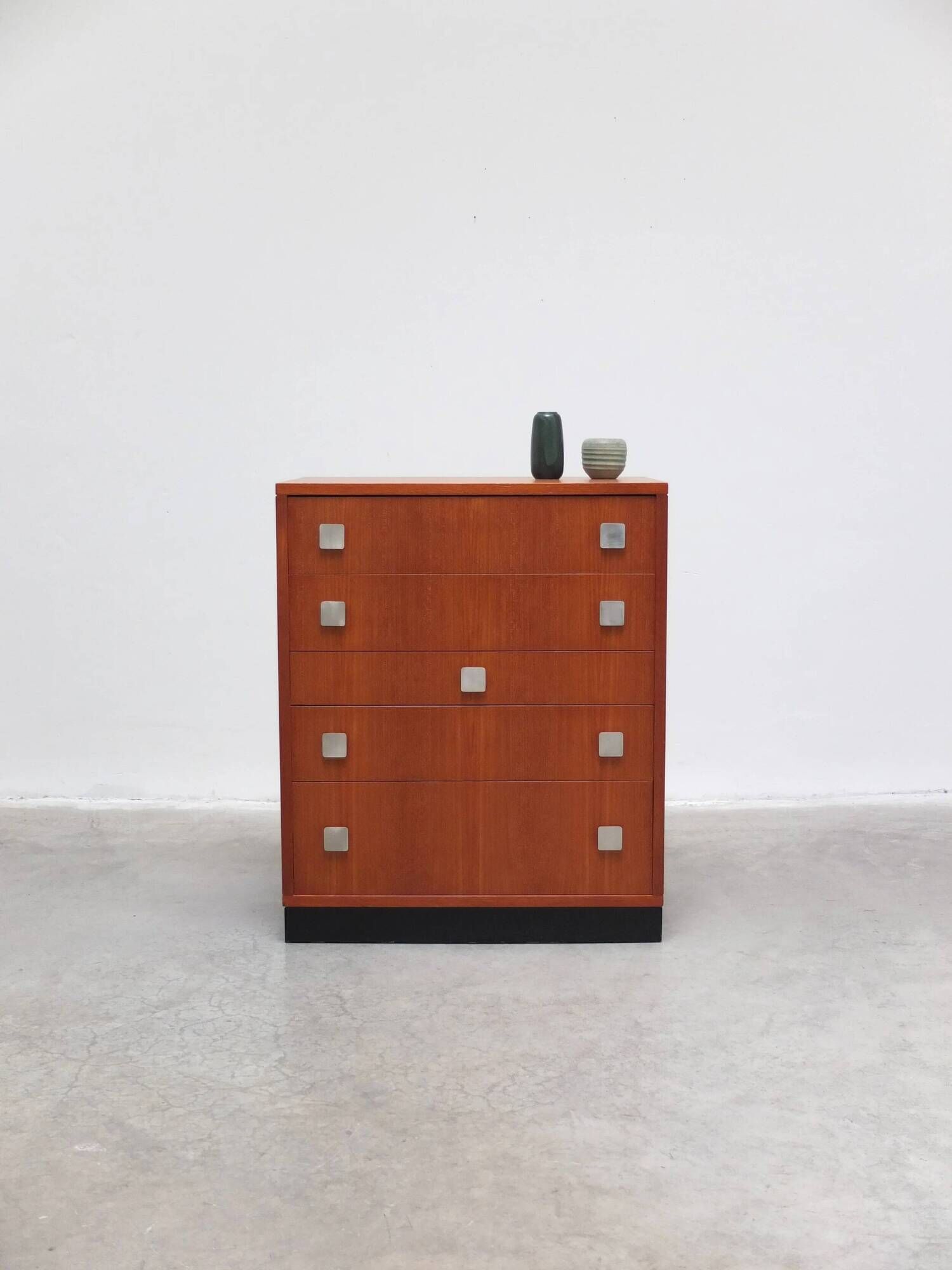 Teak chest of drawers by Alfred Hendrickx for Belform, 1960s