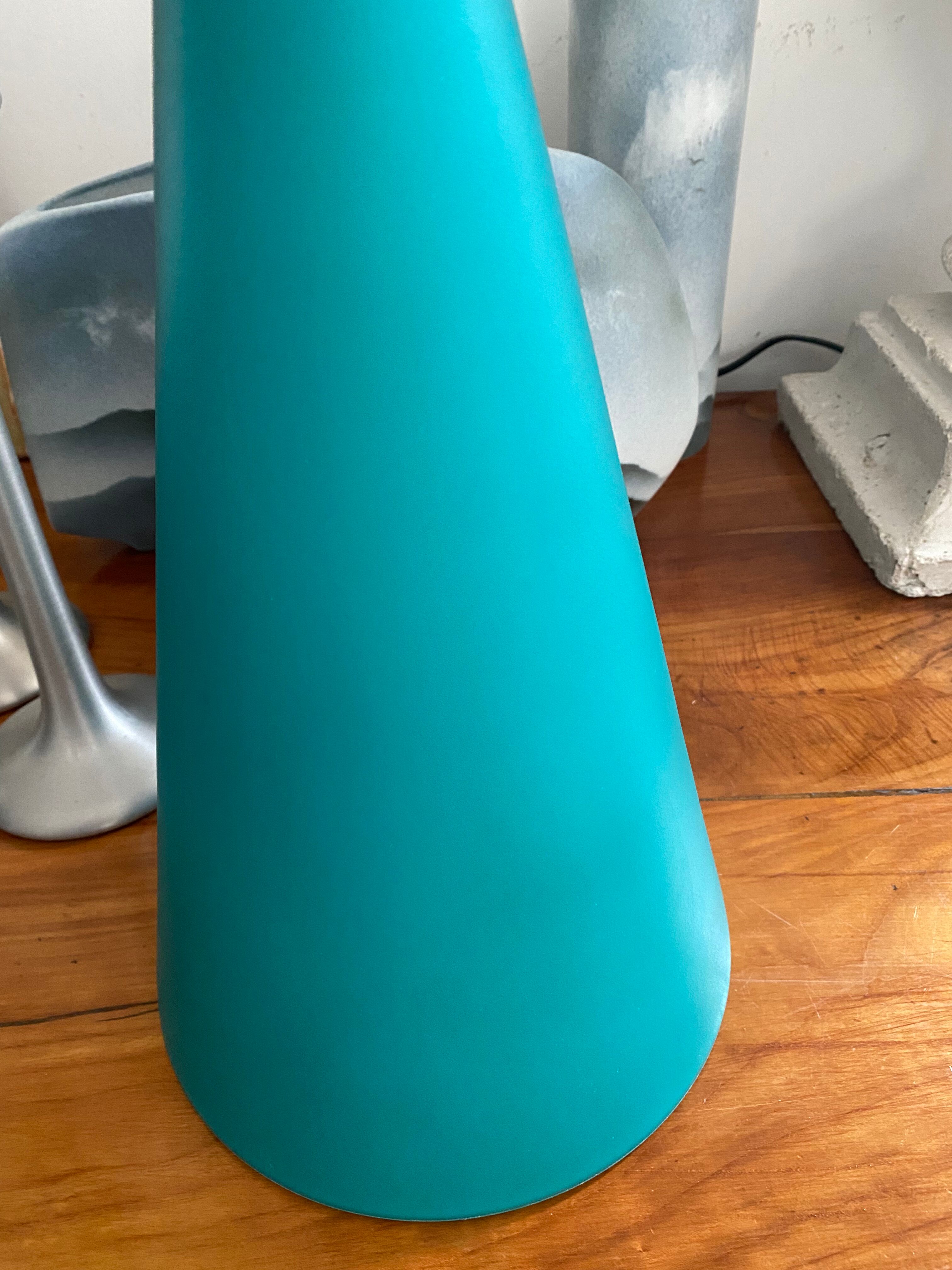 Teepee SCE green cone lamp vintage 80s