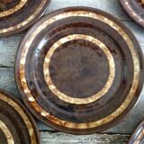 Series of 5 dessert plates