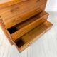 1960s Vintage Danish Teak Dresser Chest of Drawers by Niels Bach