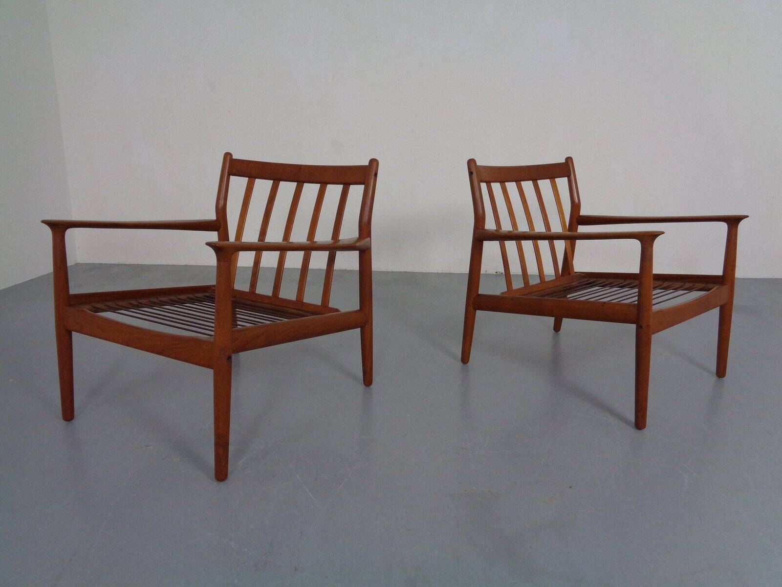 Danish Teak Armchair by Svend Aage Eriksen for Glostrup, 1960s