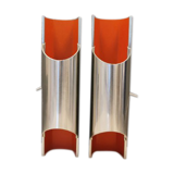 Set of Pandean wall lights by Bent Karlby for LYFA, Denmark 1970