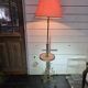 Napoleon III floor lamp in bronze and brass