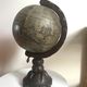 Globe paper map of the discoveries of 1634 edited first part of the 20th