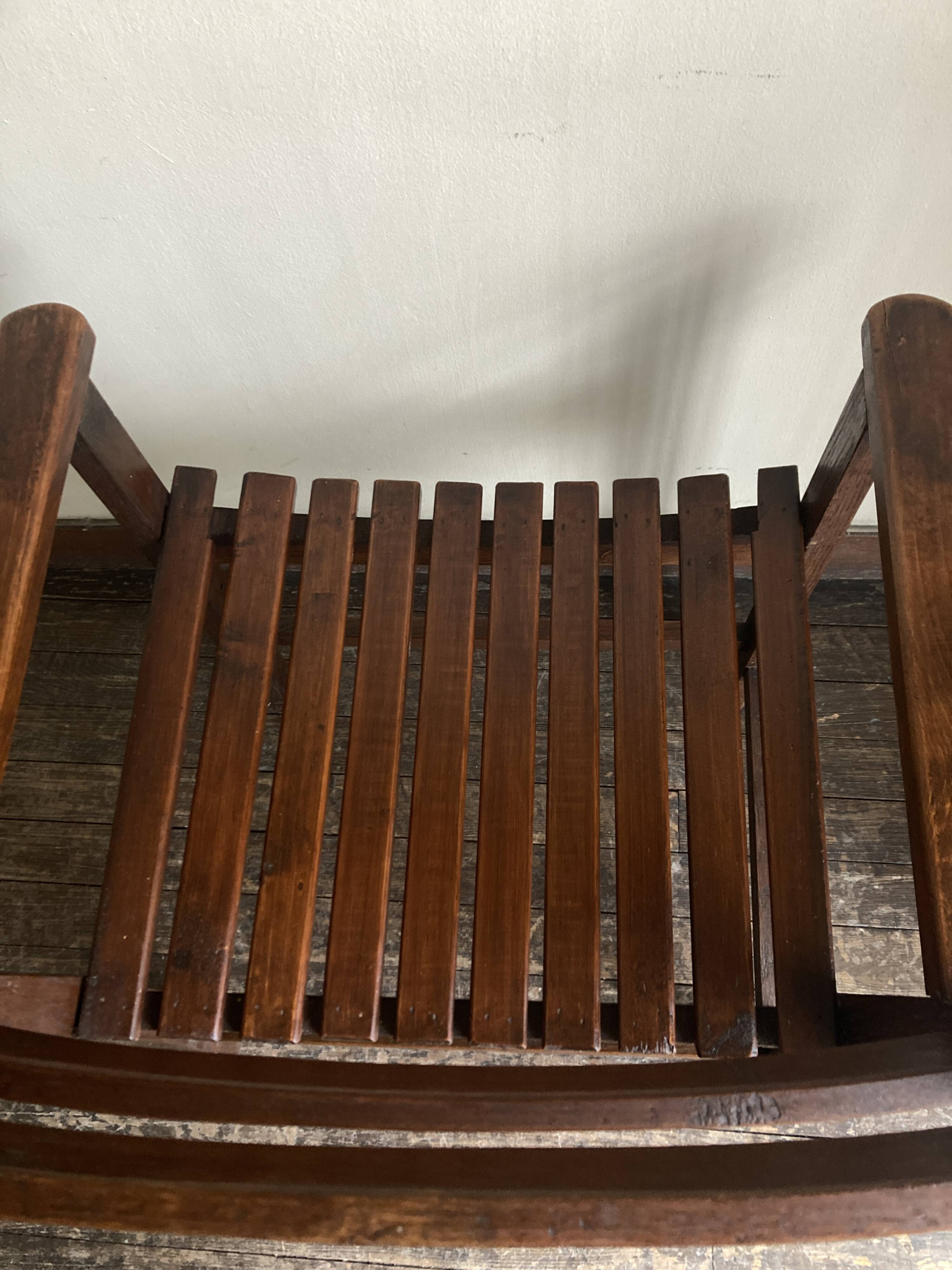 Modernist oak armchair, 1950