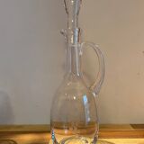 Decanting carafe and batch of 6 glasses