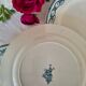 Old flat plates in "Recamier" model iron earth from the French salin factory