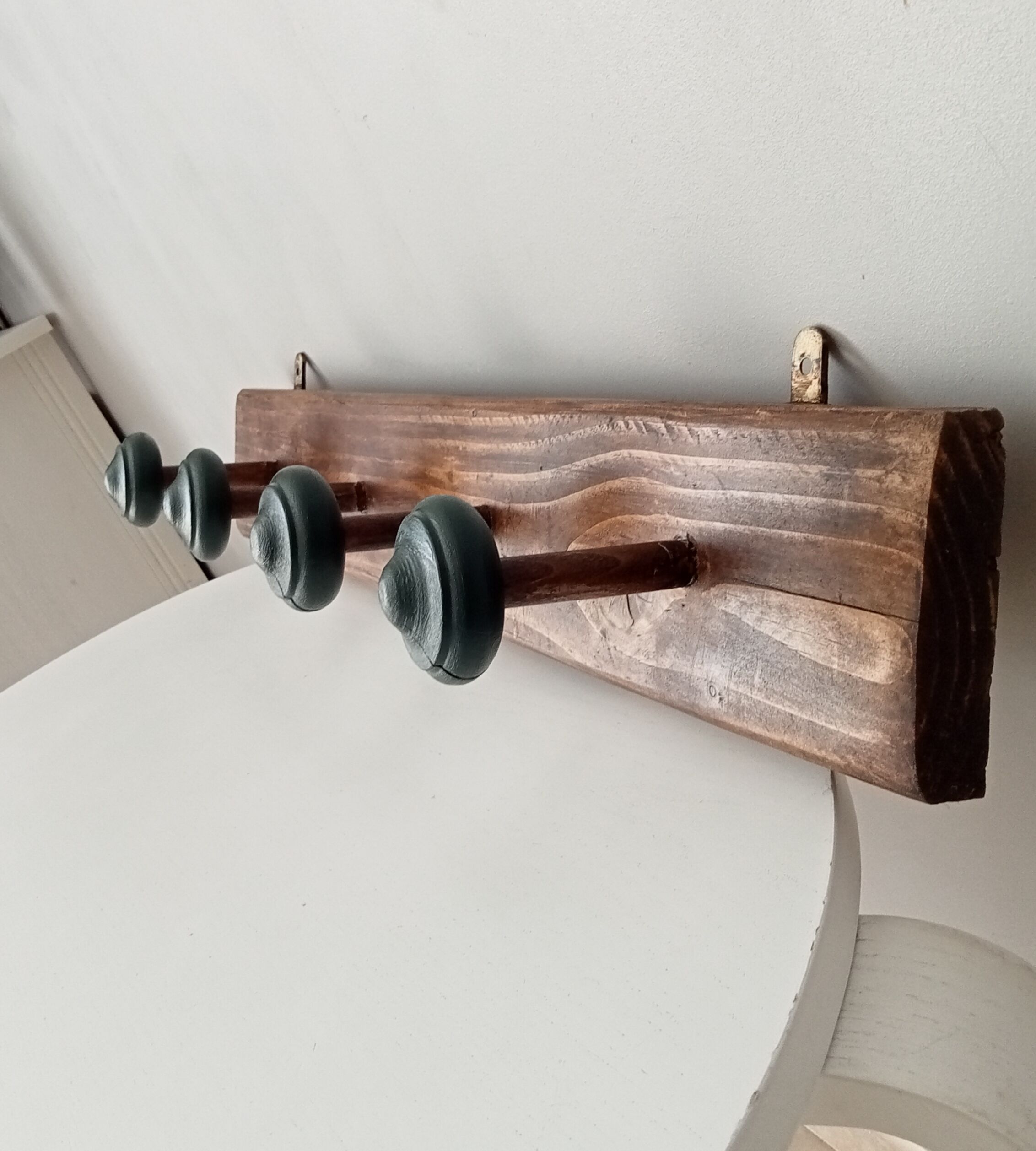 Vintage wall coat rack 40s/50s