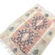 Petit tapis kilim vintage Oushak
