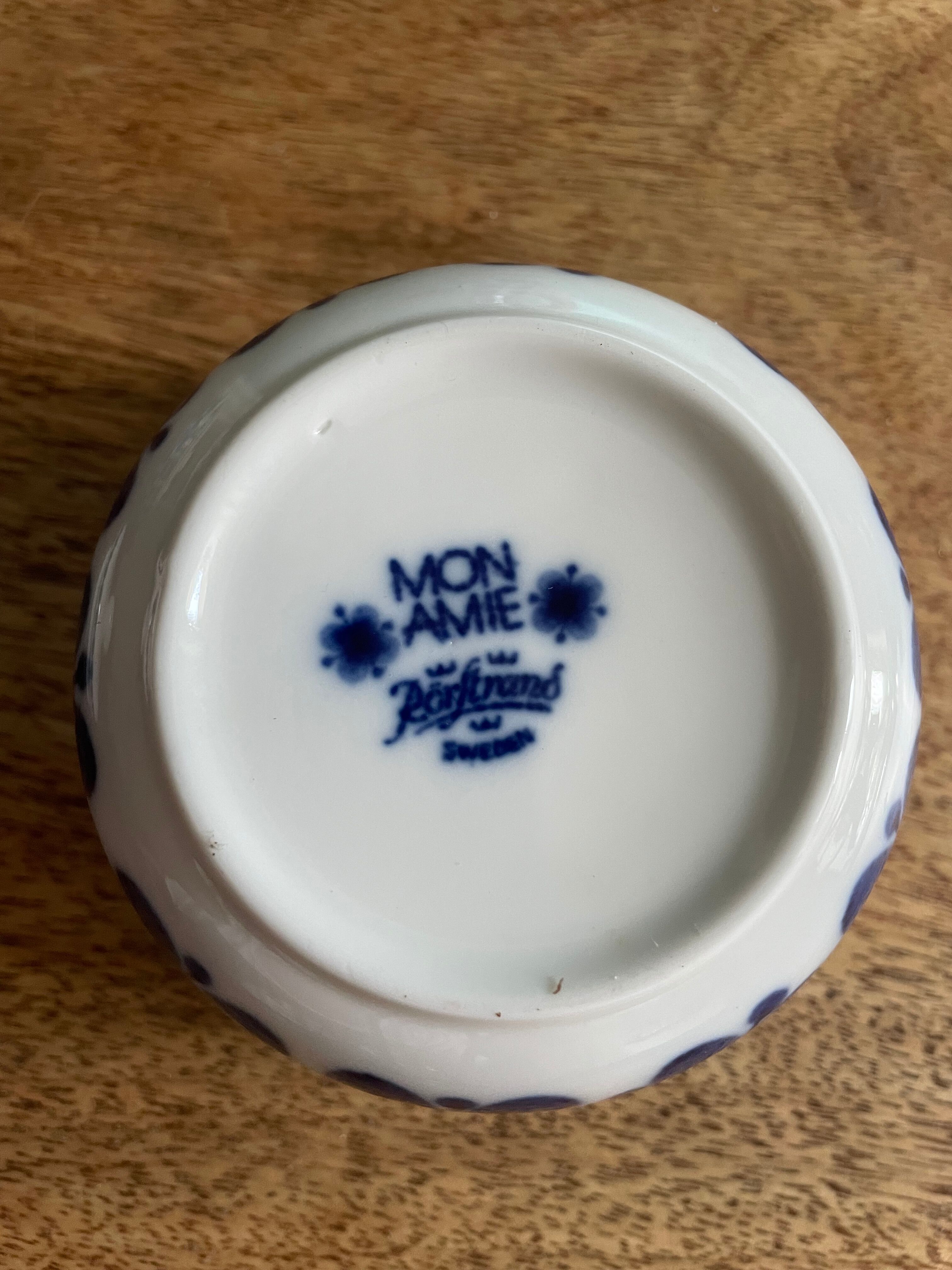 Lot service vintage Rörstrand Mon Amie