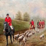 P. Delange “Fox hunting”.