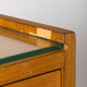 Bureau en bois et verre par Jean René Picard, 1960s
