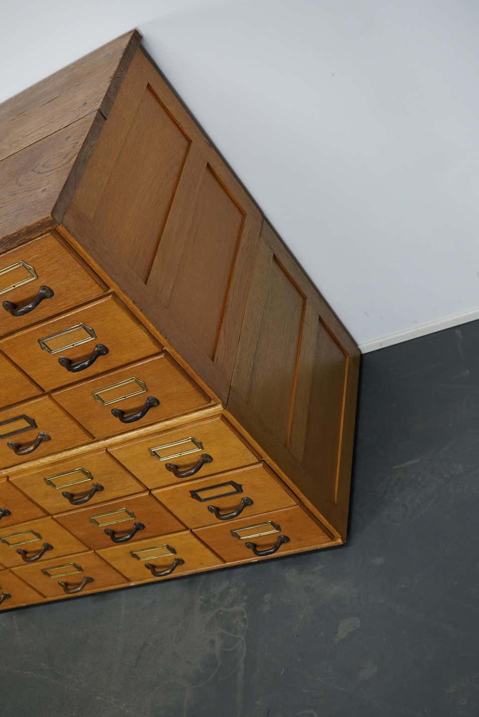 Germany oak storage furniture circa 1950