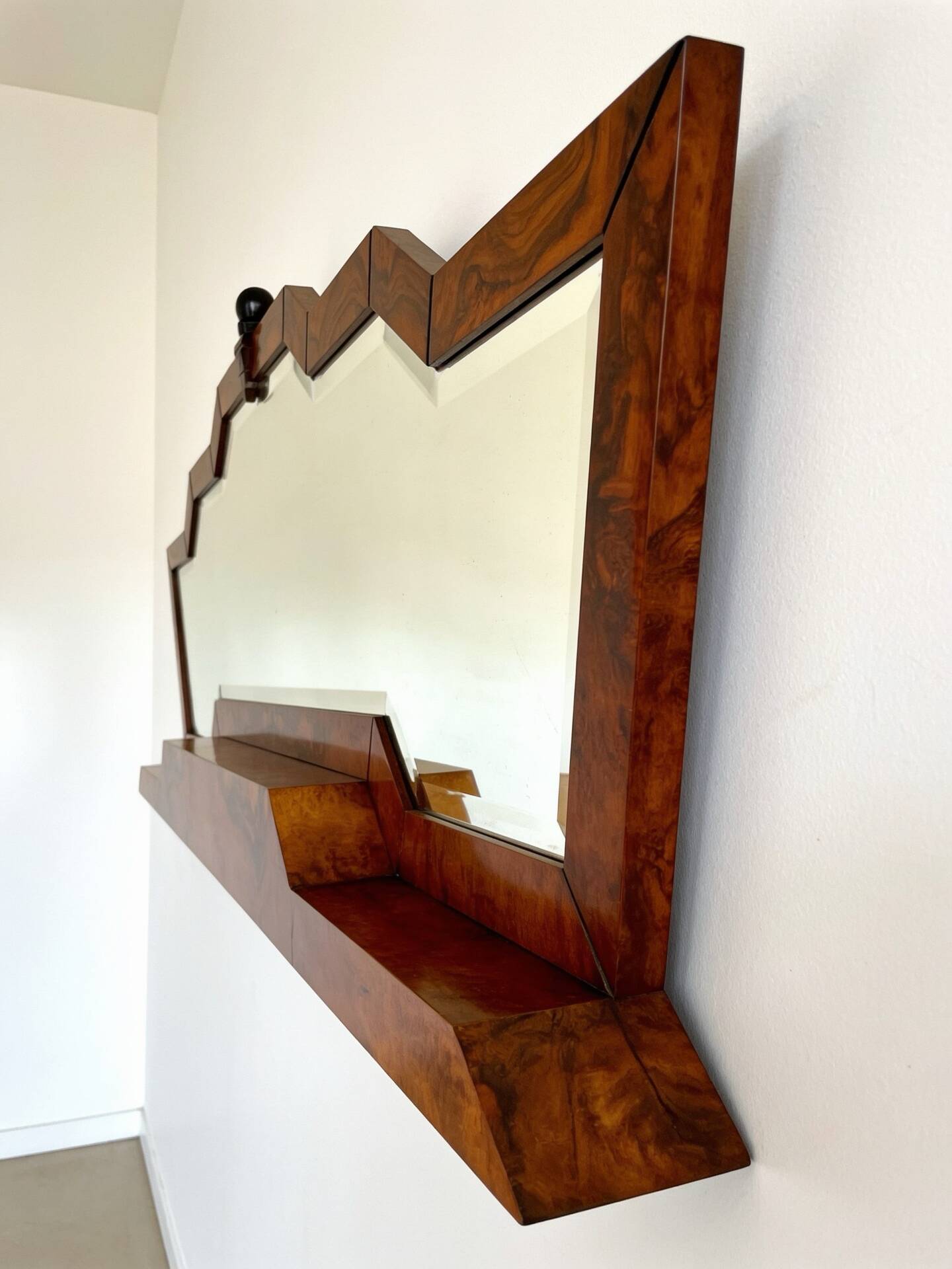 Miroir de table/mur italien Art déco, années 1920.