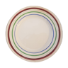 GIEN earthenware plates-model GILDAS-Ø 23 cm