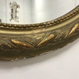 Miroir ovale Napoleon III