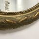 Napoleon III oval mirror