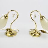Une paire de lampes, années 1980