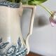Toilet pitcher pitcher vase iron earth Gien model Saint Germain vintage old decoration