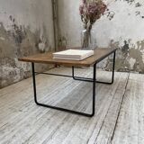 50s modernist oak coffee table
