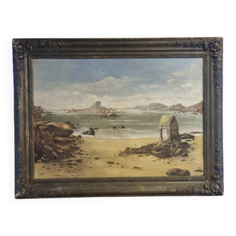 Painting by Fernand Lantoine