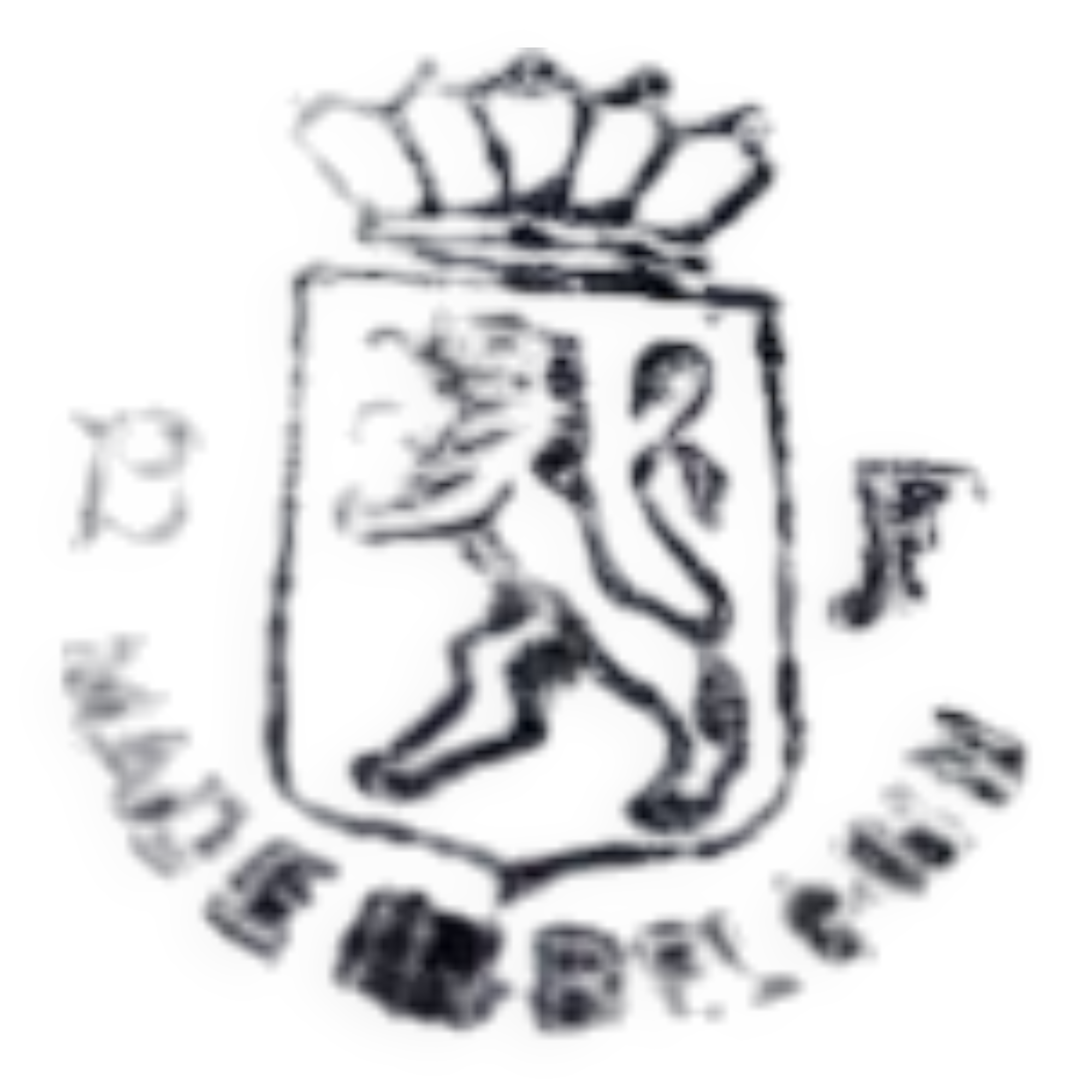 Earthenware planter: BF Belgium 19th century