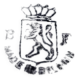 Earthenware planter: BF Belgium 19th century