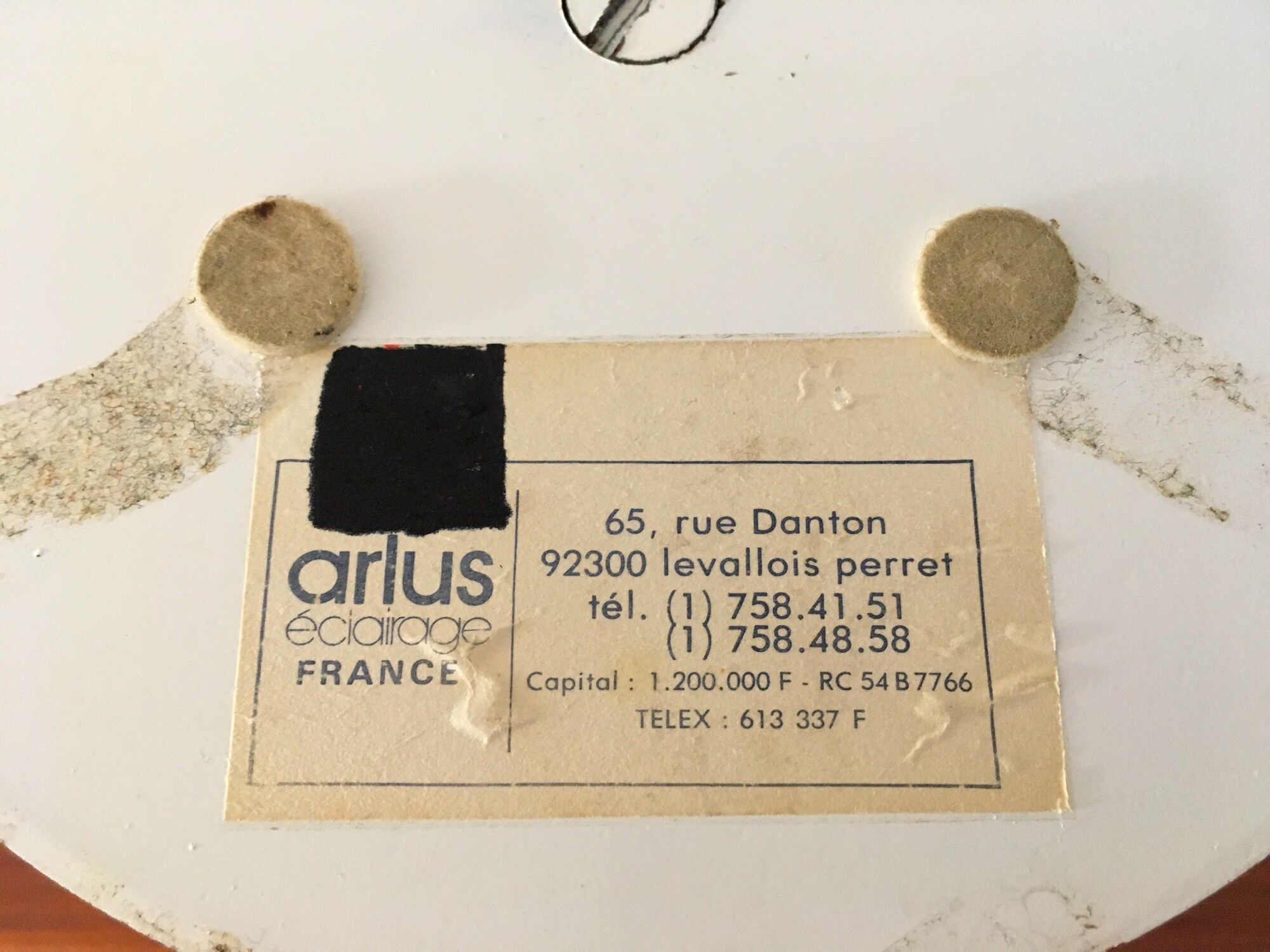 Vintage Arlus lamp 70s