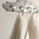 Aluminum coat hooks, bistro 1900
