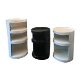 Three bedside tables "bonga" jean louis avril