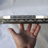 Serving tray punch goldsmith Martin Hall - Co silver metal eagle crown