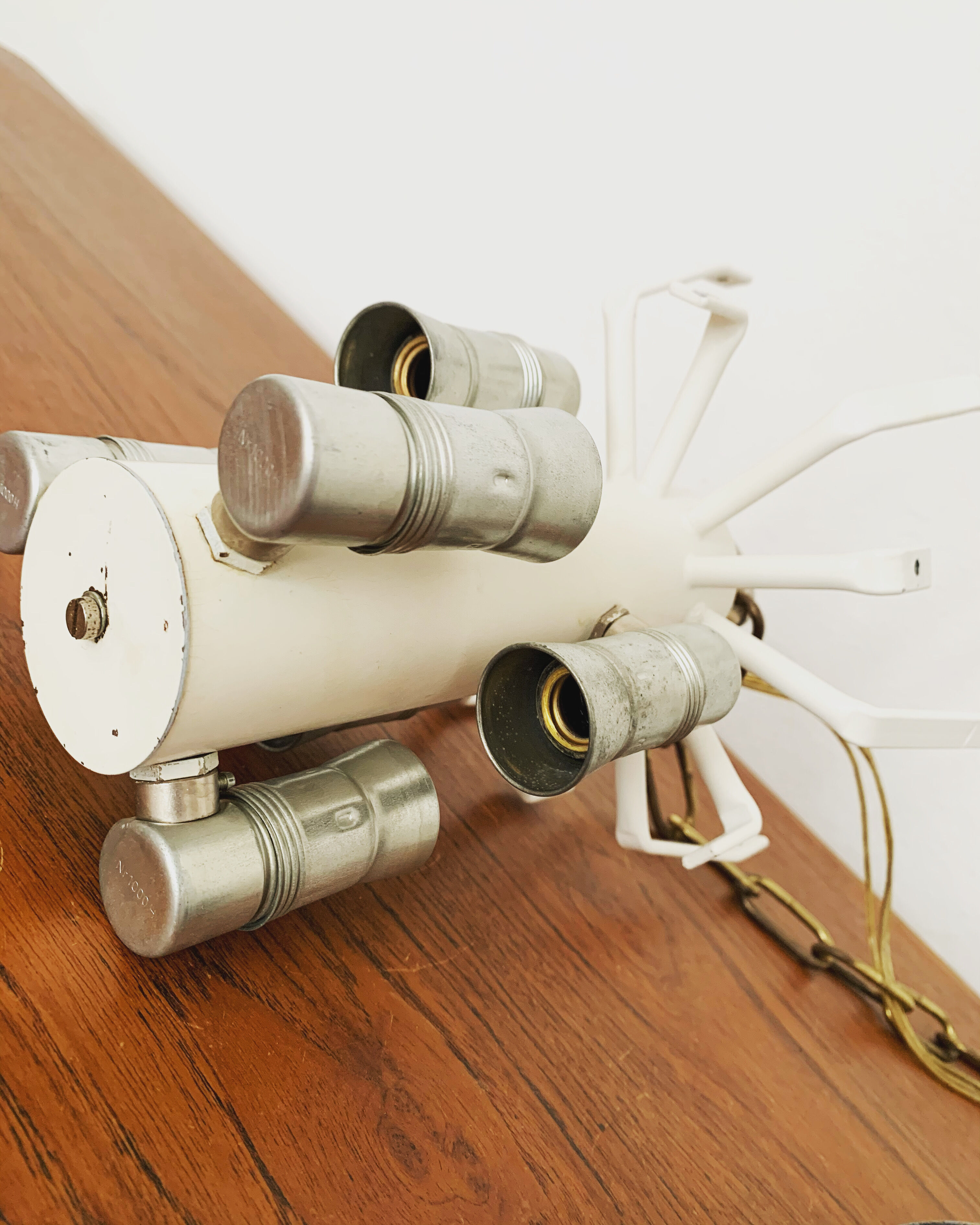 Ice glass chandelier by J.T. Kalmar