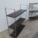 Metal wall string shelves