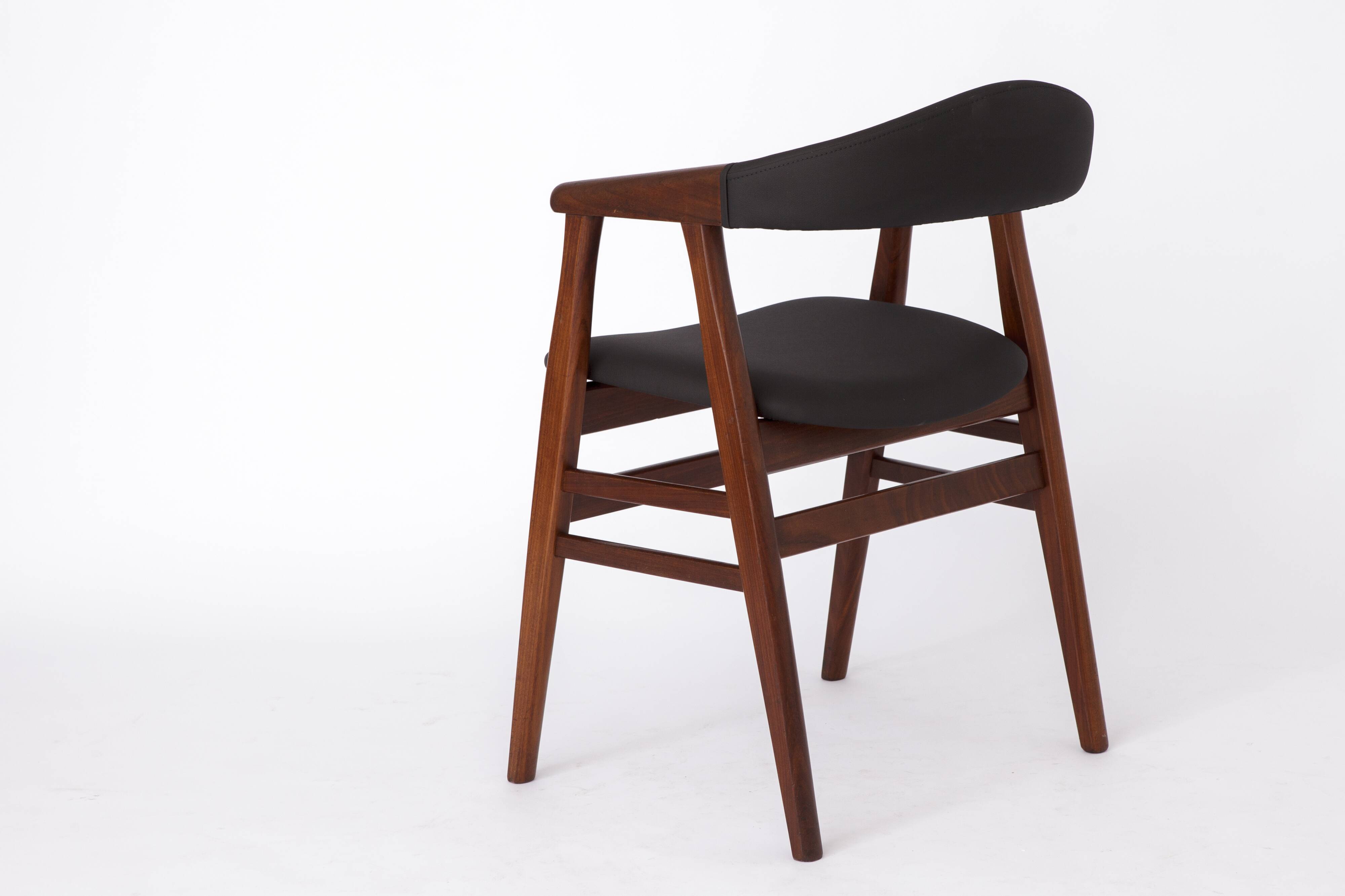 Pair Vintage Armchairs Danish 1960s-1970s