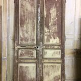 Double communication door - oak, XVIIIth century