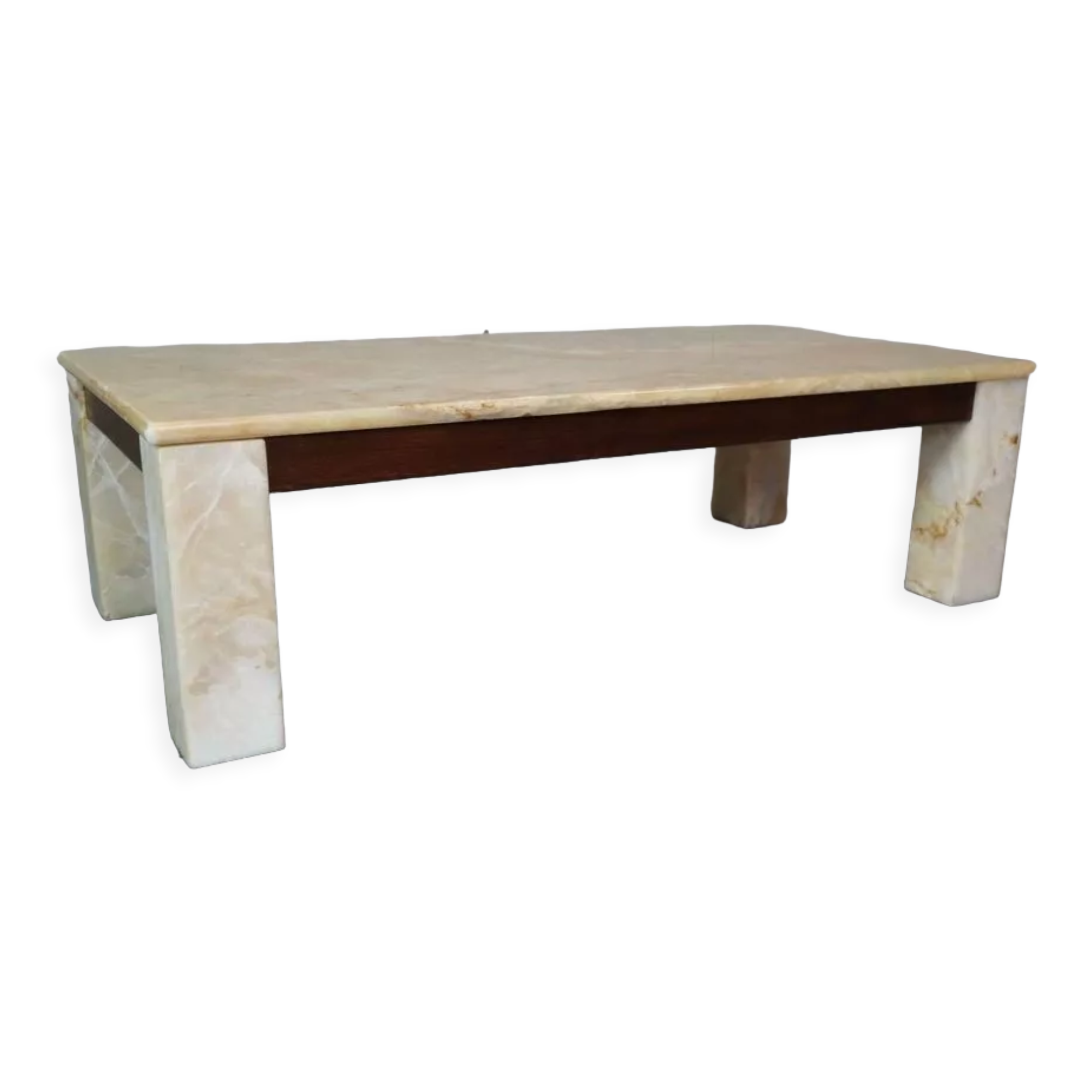 Vintage marble coffee table