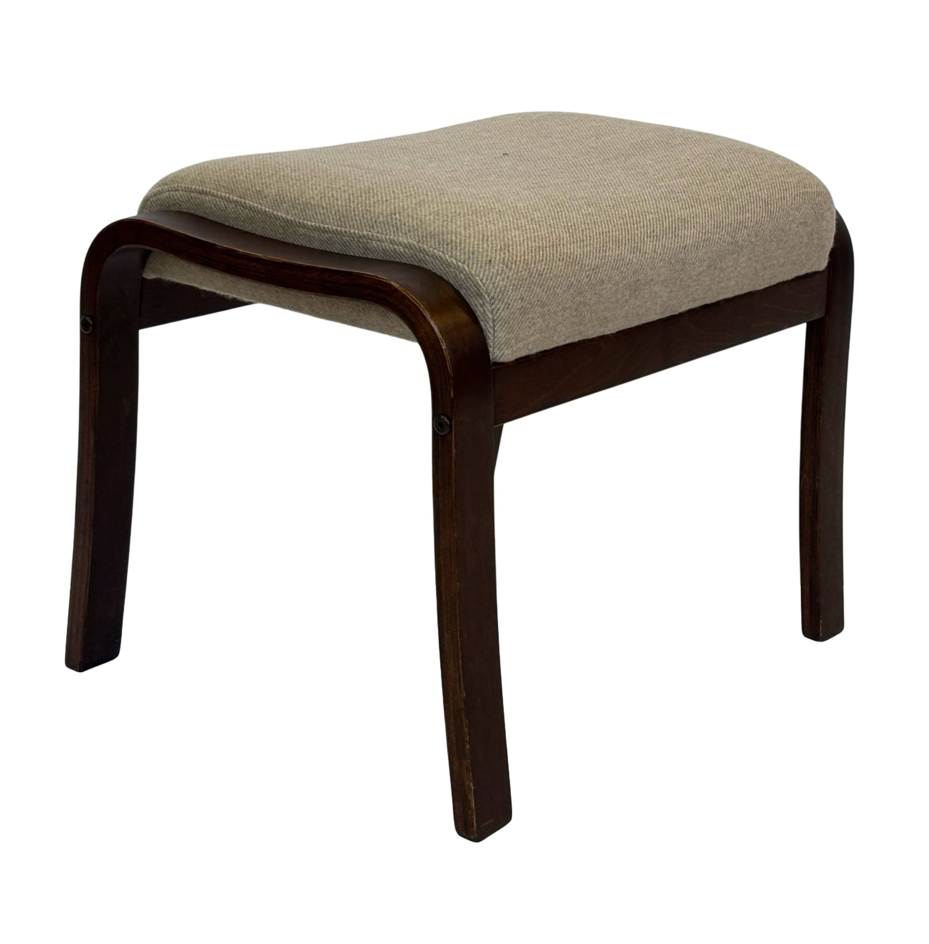 Repose-pieds vintage rétro ottoman pouf danois design Westnofa