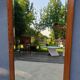 Beveled Ice Pine Door Mirror 64X120
