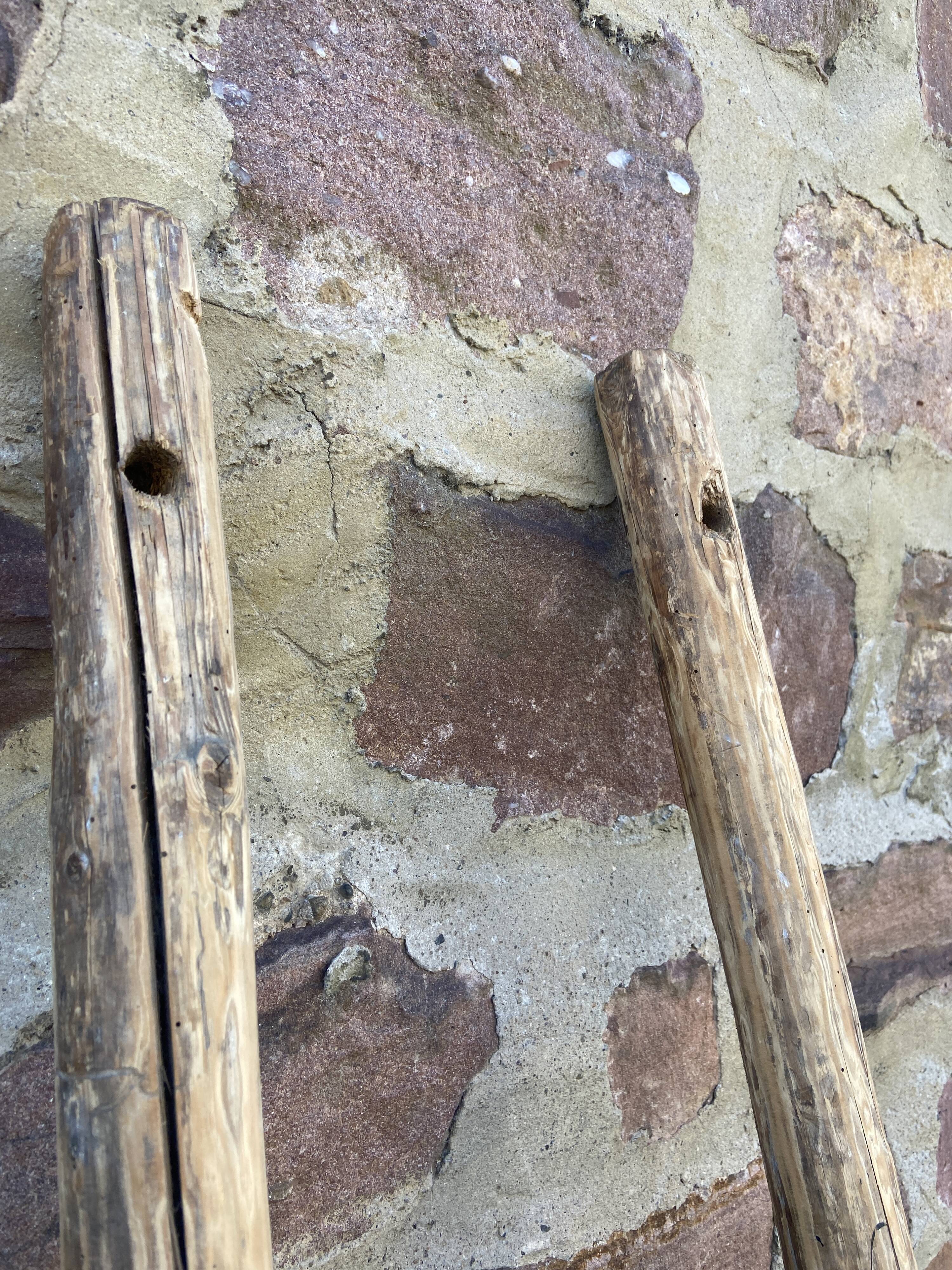 Échelle porte serviettes vintage 1900s