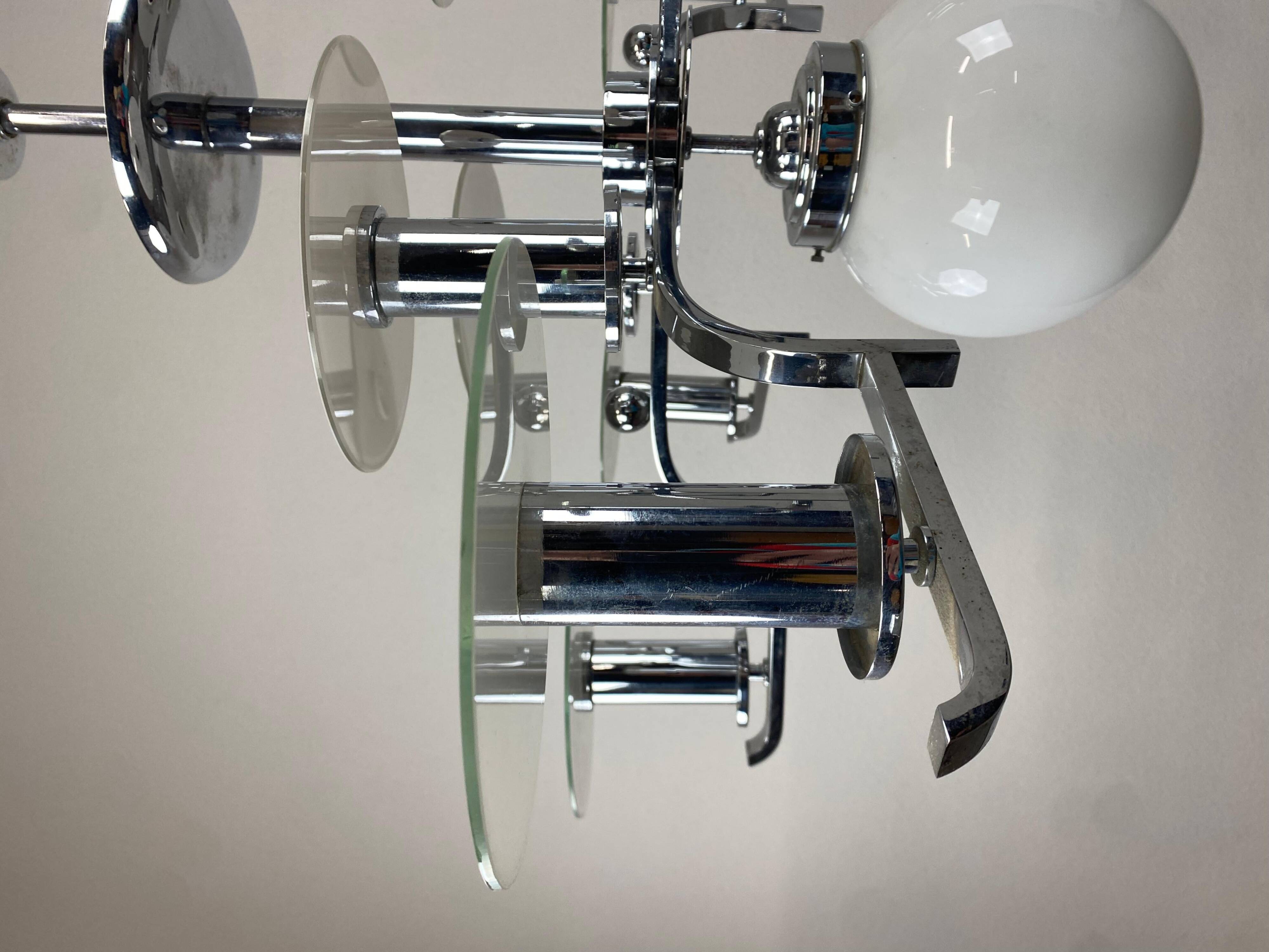 Grand functional chandelier/Bauhaus